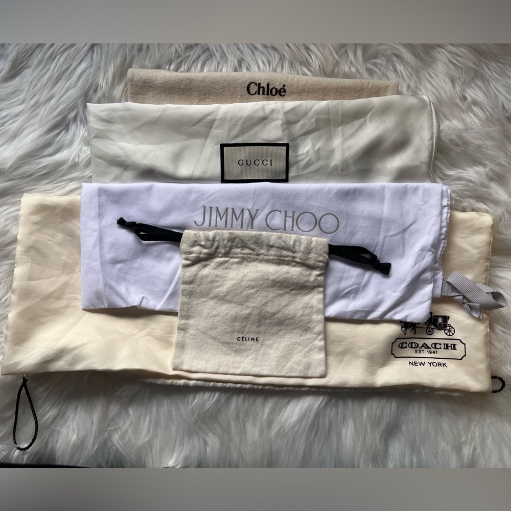 Luxury/Designer Dustbag bundle